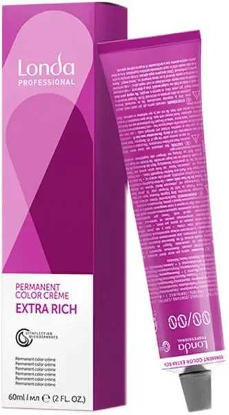 Londacolor Creme Haarfarbe 4/07 Mittelbraun Natur-Braun Tube 60 Ml