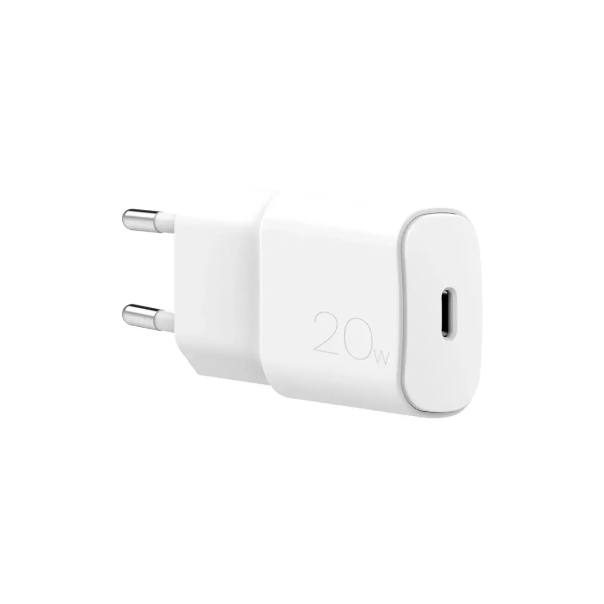 Puro balts tīkla lādētājs | 20W | Power Delivery | USB-C | balts