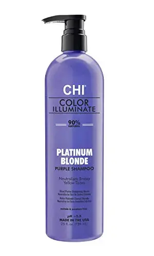 Chi by CHI COLOR ILLUMINATE SHAMPOO PLATINUM BLONDE 25 OZ for UNISEX