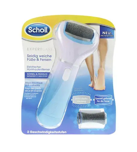 Scholl Expert Care Electronic Foot Care System + Roller Head
