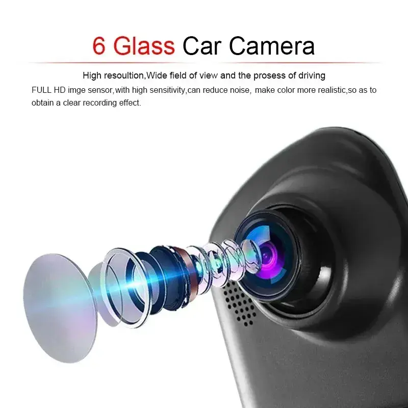 Car Dash Cam DVR-01 Mirror 4,0 inches + rear camera