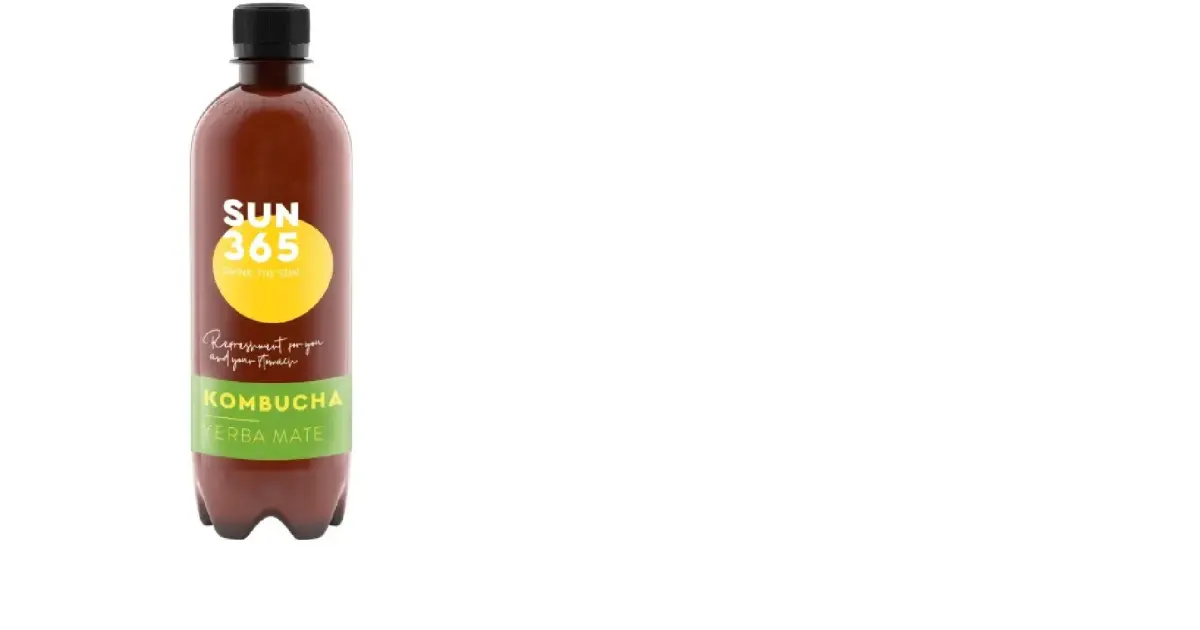 Sun365 Tea Drinks Kombucha Yerba Mate