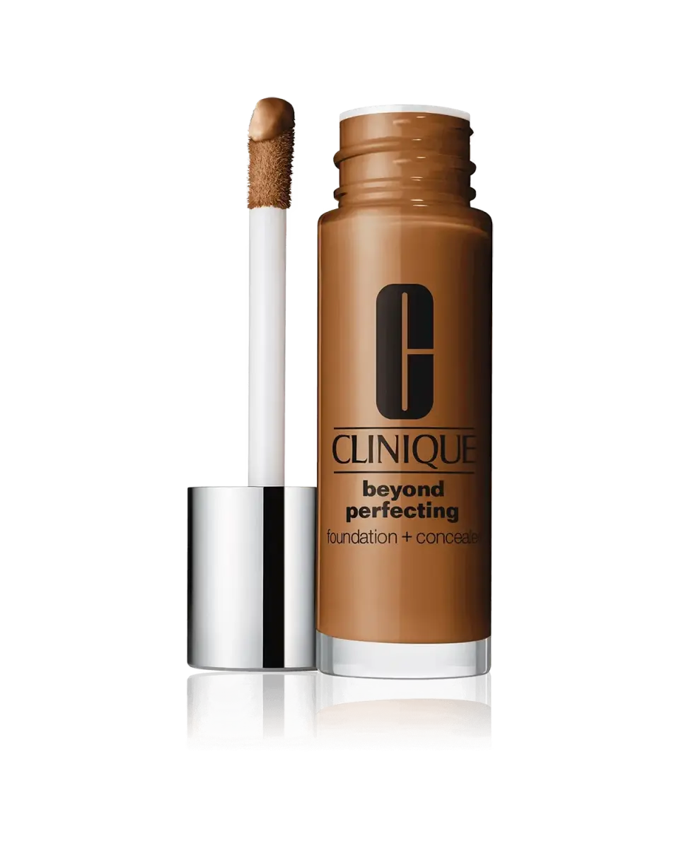 Clinique, Beyond Perfecting, Paraben-Free, Matte Finish, Liquid Foundation & Concealer 2-In-1, 28, Clove, 30 ml