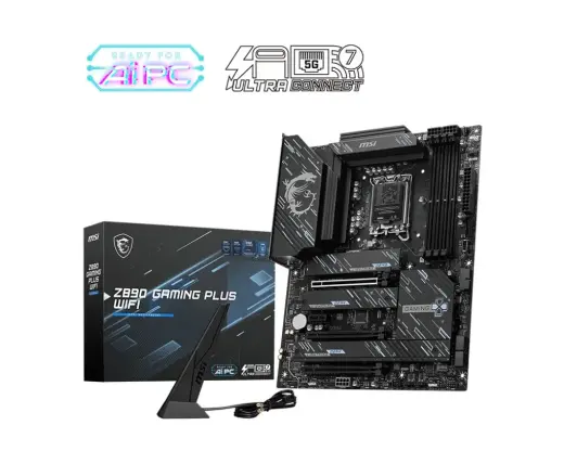 MSI Z890 GAMING PLUS WIFI - motherboard - ATX - LGA1851 Socket - Z890