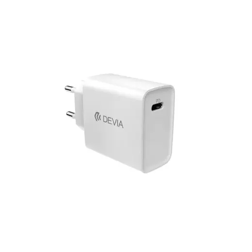 Devia tīkla lādētājs USB-C | 20W | 3A balts