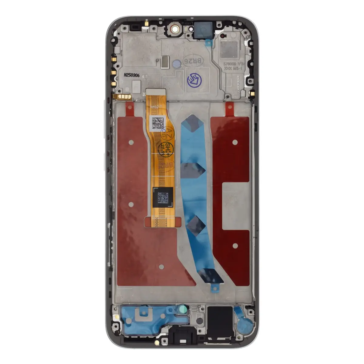 For_Honor LCD Display + Touch Unit + Front Cover for Honor 400 Lite, Grey
