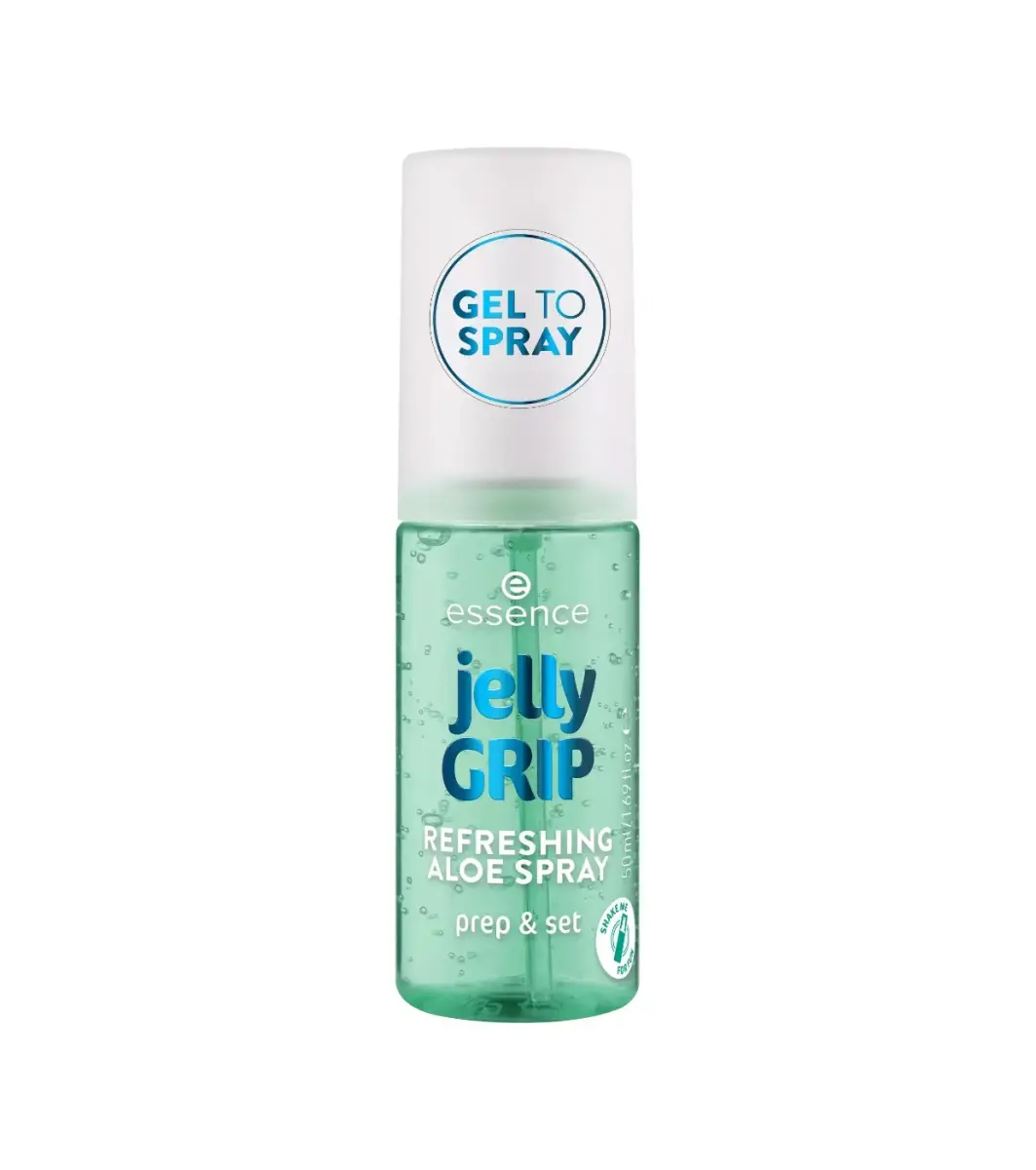 Essence, Jelly Grip, Aloe Vera, Refreshing, Spray, For Face, 50 ml