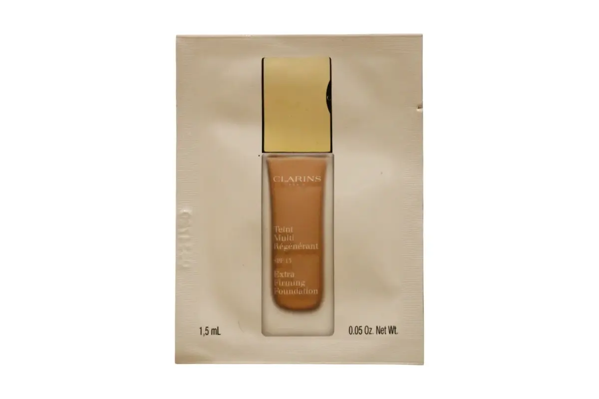 Clarins, Everlasting, Hydrating, Compact Foundation, 112, Amber, SPF 15, 1.5 ml *Sample