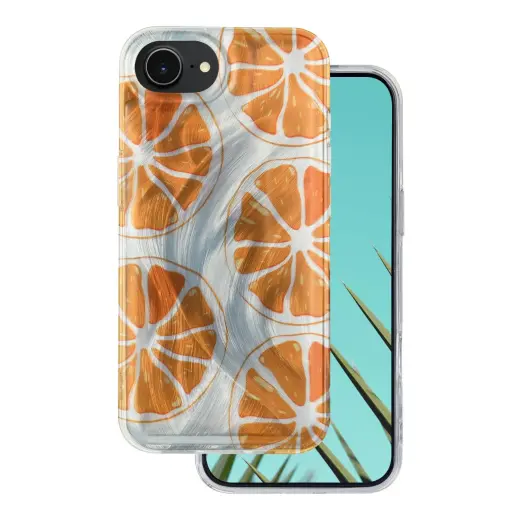 Ultra Trendy Summer telefono dėklas iPhone 16e | iPhone 17e oranžinis