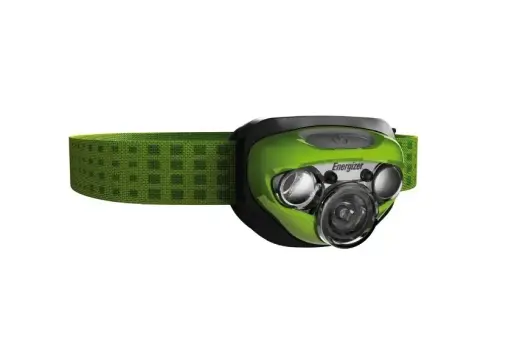 Headlamp, VISION HD+, 350lm, 3x AAA, +RED, 7 modes