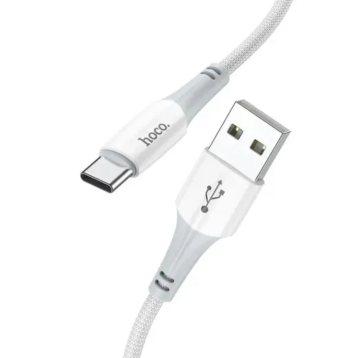 Hoco X70 провод для передачи данных и зарядки | USB-A на USB-C | 15W | 1m | белый