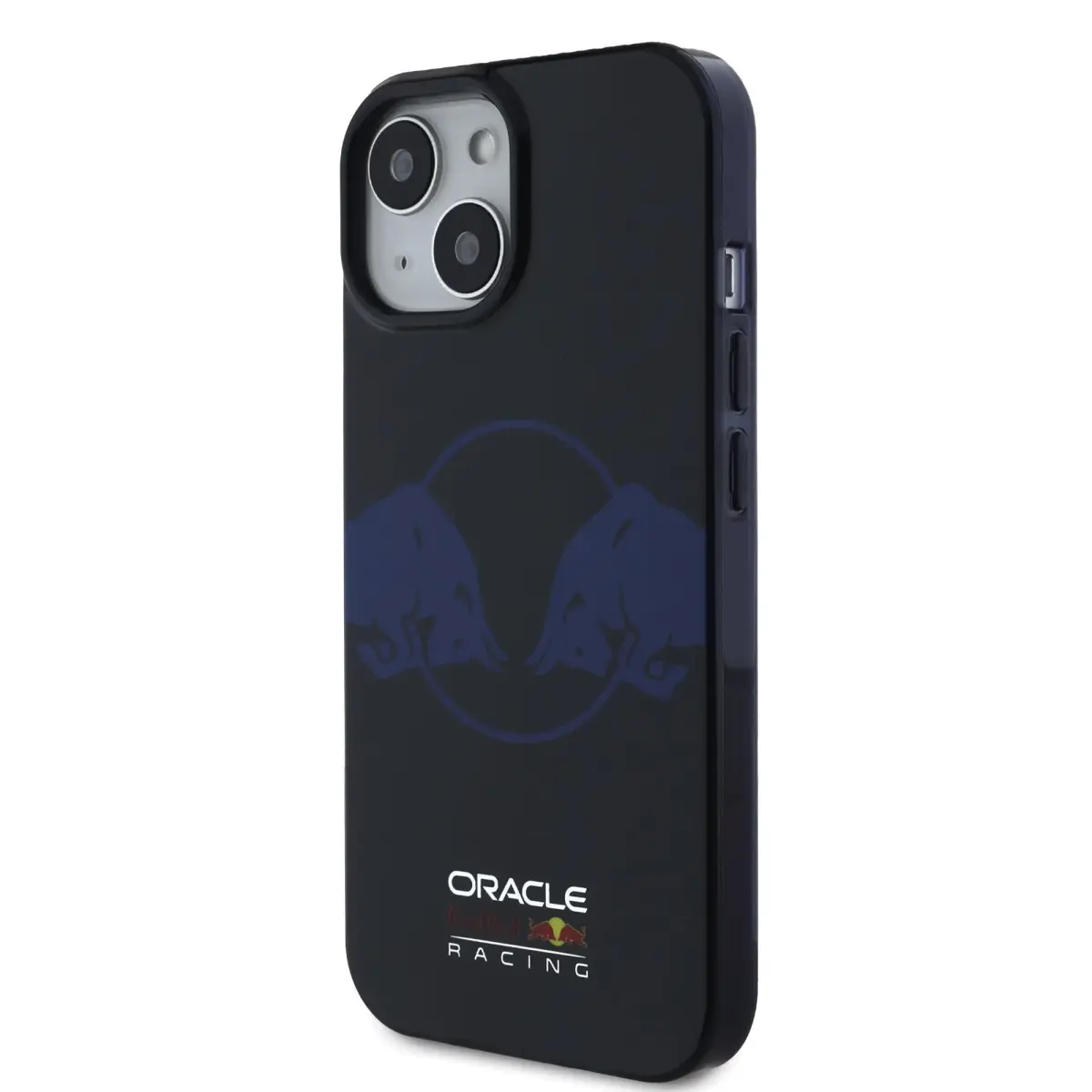 Red Bull PC|TPU Two Bulls MagSafe phone case for iPhone 15 blue with MagSafe support