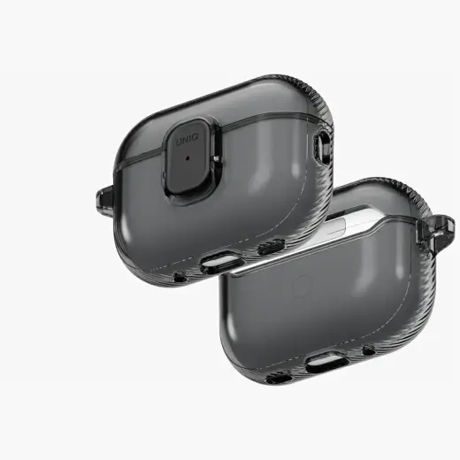 Case UNIQ Glase Pro for AirPods Pro 3     Lock Case smoke