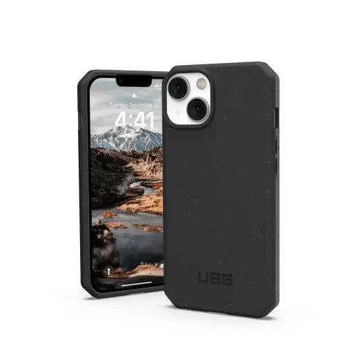 UAG Urban Armor Gear BIODEGRADABLE OUTBACK чехол для телефона iPhone 14 Plus чёрный