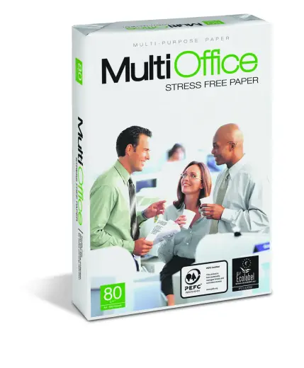 Papīrs MULTIOFFICE A4 80g/m2, 500 loksnes/iepakojumā