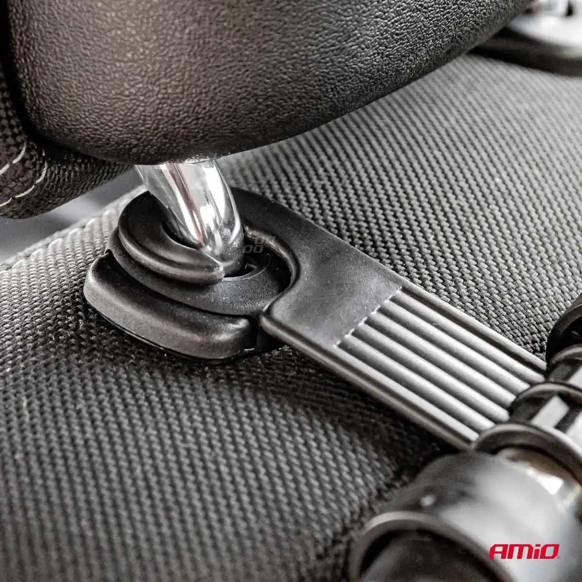 Car headrest hanger hooks
