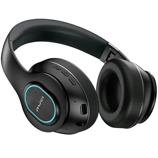 Słuchawki Bluetooth A100BL Nauszne Black