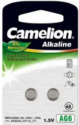Baterijas Camelion AG6/ LR69/ LR921/ 371 2pcs
