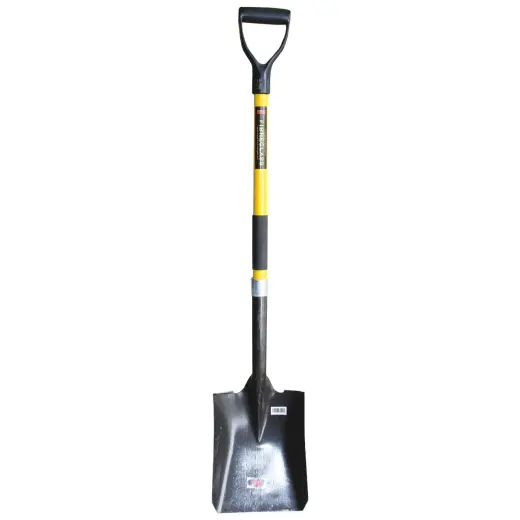Garden spade 30x23x120cm, steel, with handle