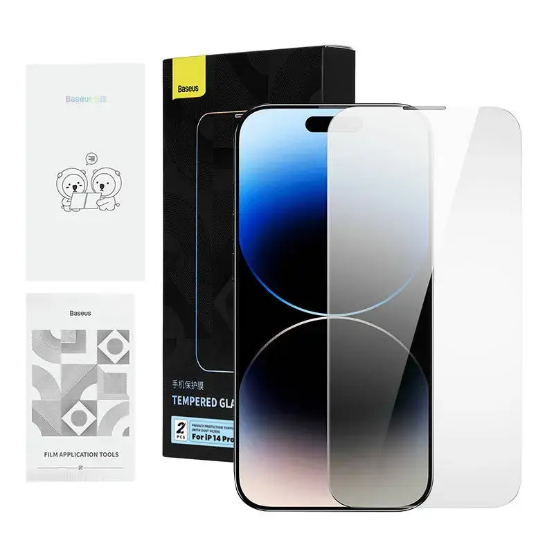 Baseus Privacy ekrāna aizsargstikls priekš iPhone 14 Pro Max