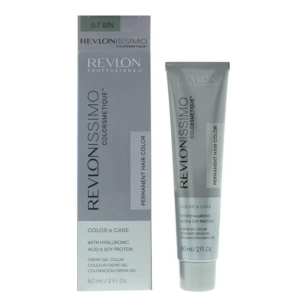 Revlon, Colorsmetique, Permanent Hair Dye, 6.7 MN Dark Blonde Maximum Neutralization, 60 ml