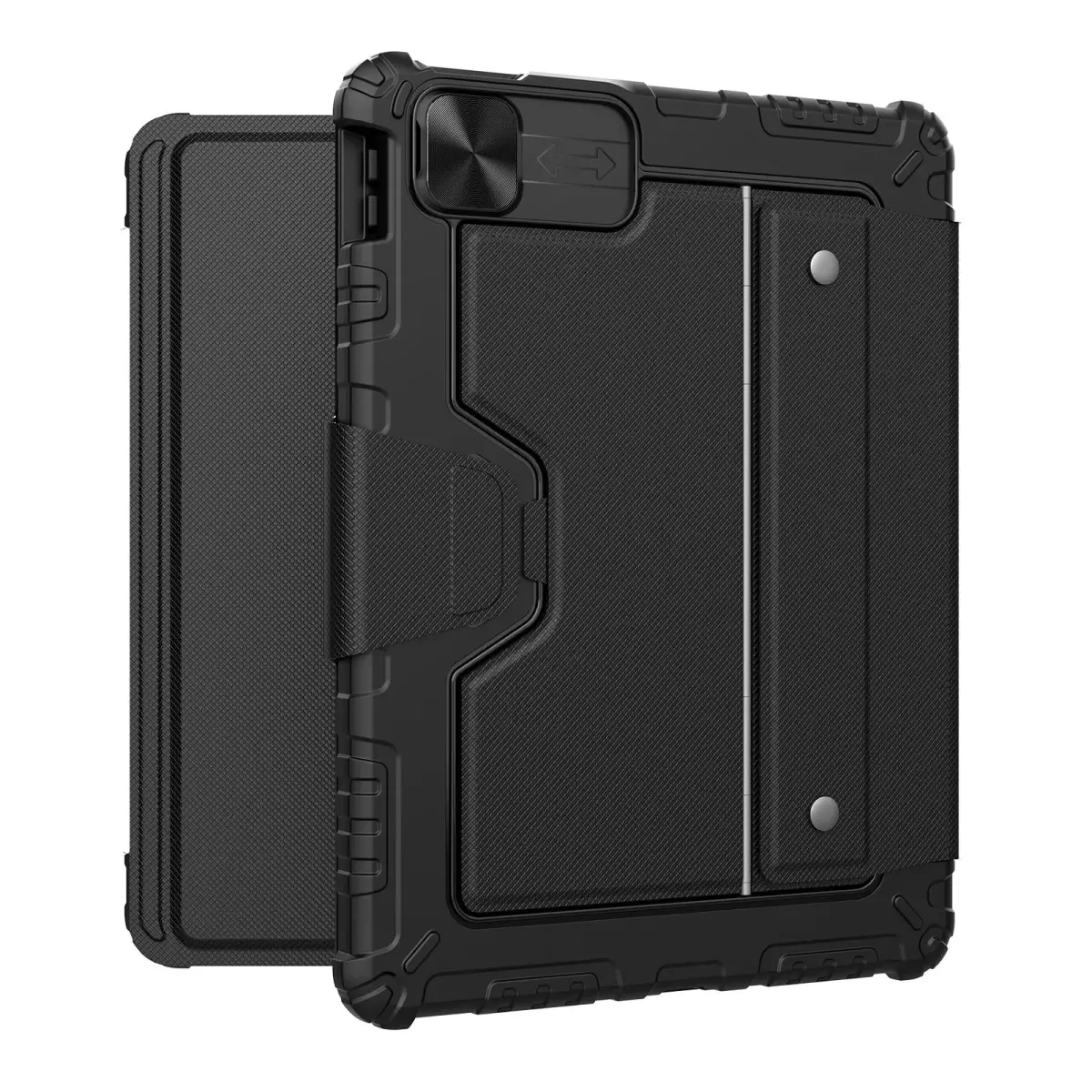 Nillkin Bumper Combo Keyboard Case (Backlit) for iPad Air 4|5|10.9 20|11 24|25|Pro 11 20|21|22 Black (Damaged Package)