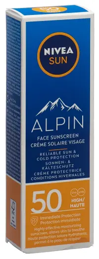Nivea Alpin Sun Cream SPF 50 - 50 ml.