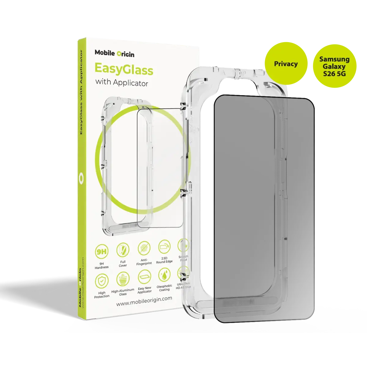 Mobile Origin EasyGlass Privacy with Applicator