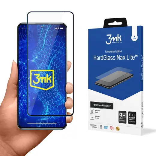 Xiaomi 12T - 3mk HardGlass Max Lite™ screen protector