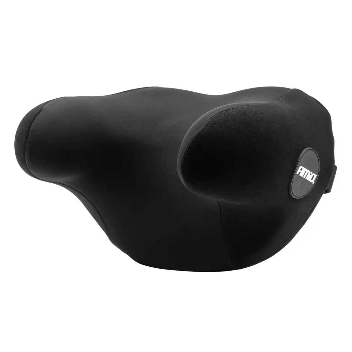 Car seat headrest with MEMORY foam Black CSH-06 AMIO-02962