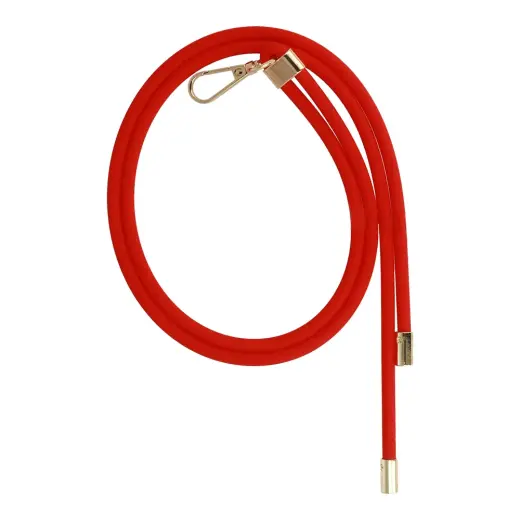 Phone lanyard GSN-1 long silicone red