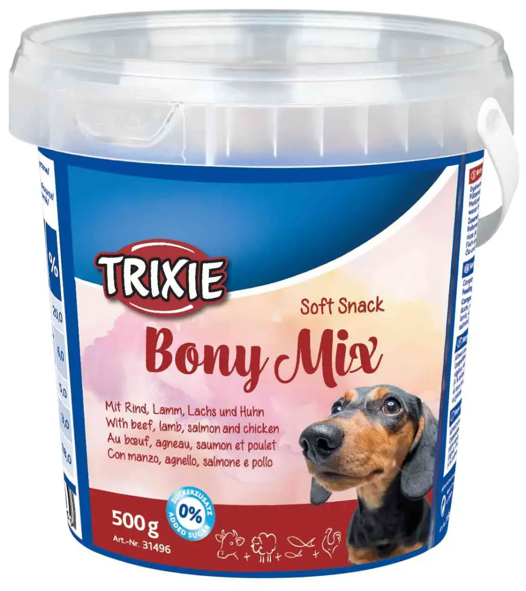 Treats for dogs - Trixie Soft Snack Bony Mix, 500 g.