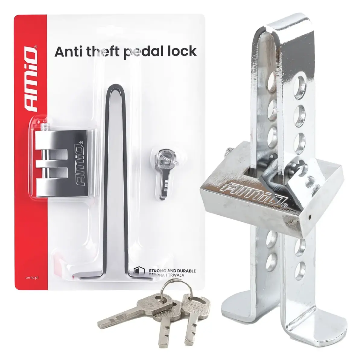 Anti theft pedal lock L02 AMIO-04902