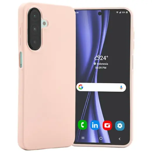 Чехол Etui Mercury Soft для телефона Samsung Galaxy A26 5G (A266) розовый песок
