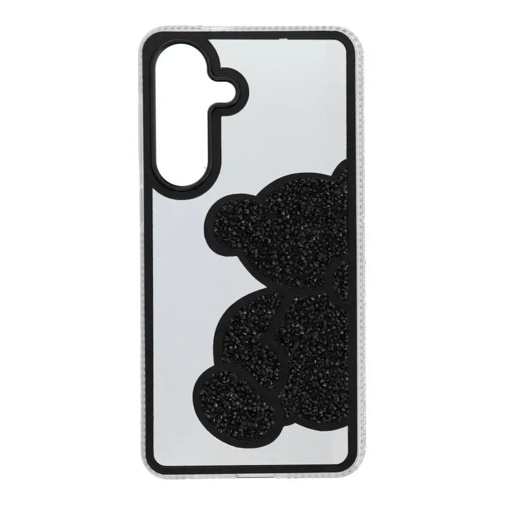 Teddy Bear maciņš telefonam Samsung Galaxy S26+ (S947) melns (rotaļu lācītis)