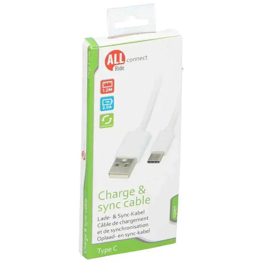 All Ride tīkla lādētājs | 10W | USB-A | ar integrētu micro USB vadu komplektā