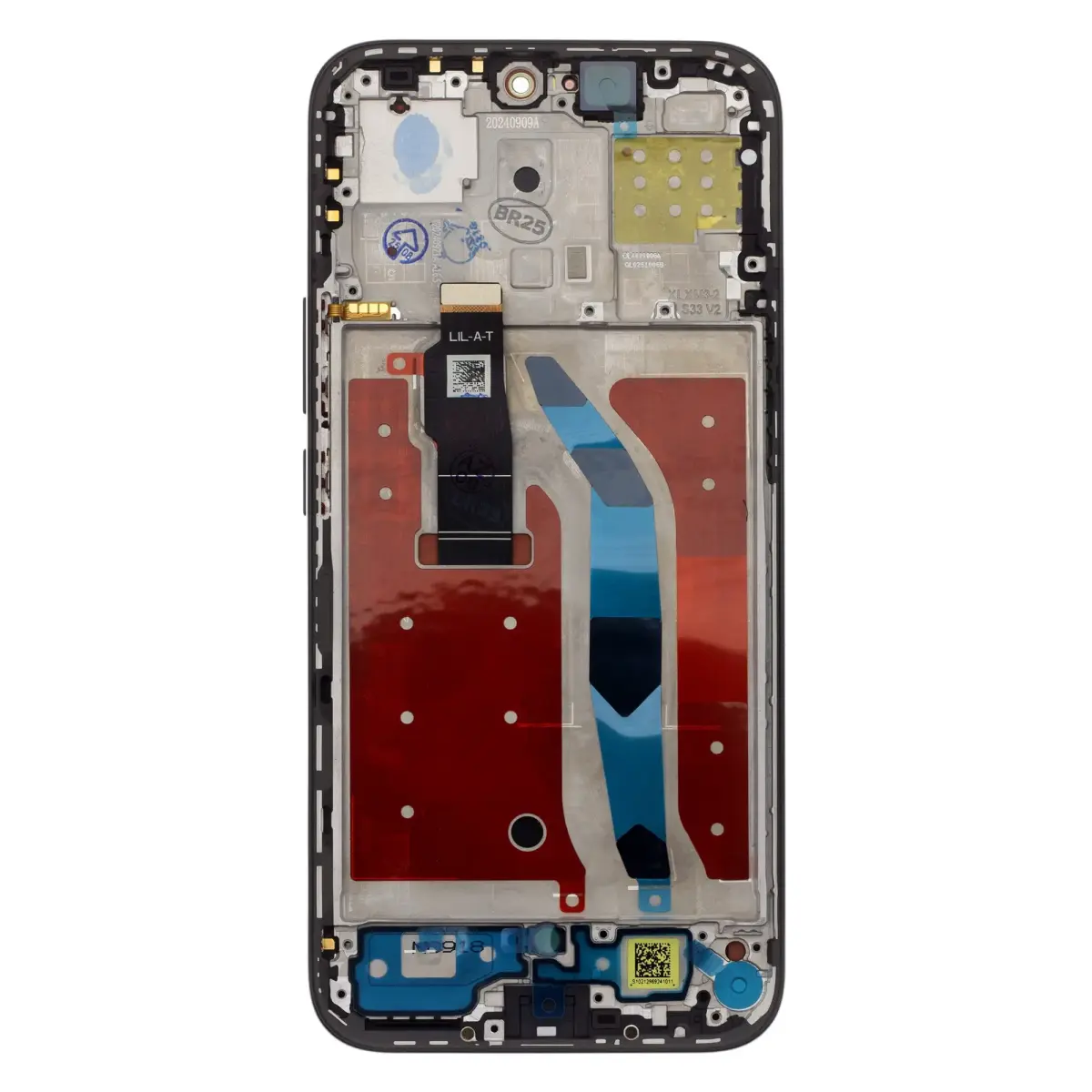 LCD Display + Touch Unit + Front Cover Honor X8c Midnight Black