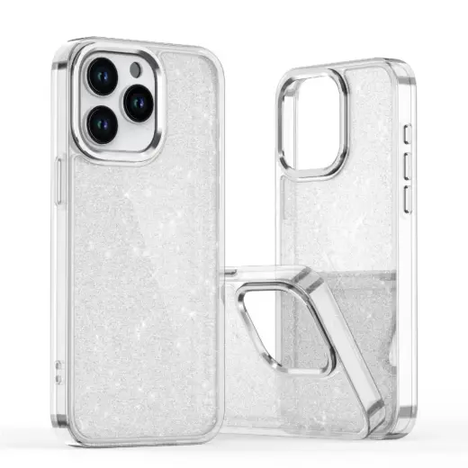 Glitter phone case for Samsung Galaxy A16 5G (A166) transparent