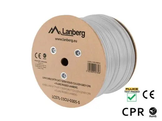 Cable SFTP Cat.7 CU305m wire LCS7L-11CU-0305-S