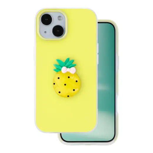 Fruit 2in1 telefoni ümbris iPhone 11 kollane