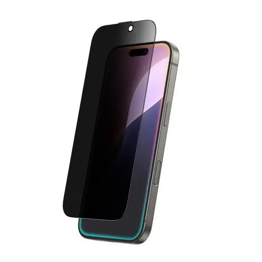 AmazingThing Titan Privacy Glass Privacy Tempered Glass for iPhone 16 Pro