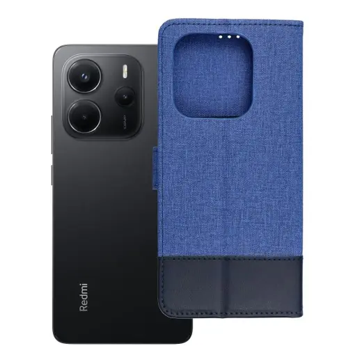 GOMMA Book for Xiaomi Redmi Note 14 4G (GLOBAL - 164,84mm x 78,15mm x 8,16mm) blue