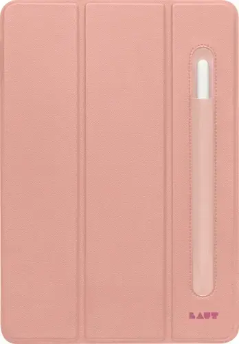 LAUT Huex Folio Case with Apple Pencil Holder for iPad 10.2" 7 | 8 | 9 - Pink