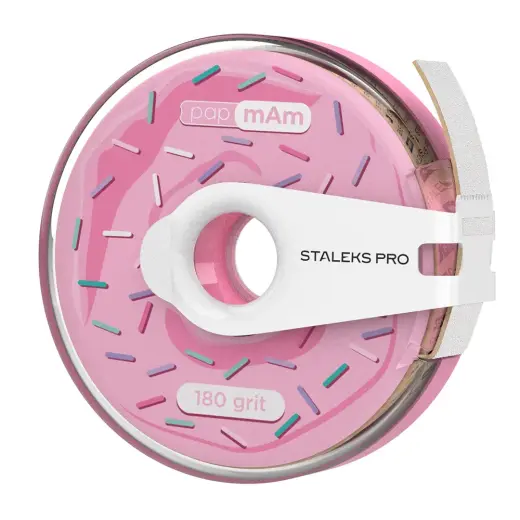 Nail File Refill Roller - 80 Files in a Roll - 180 Grit White