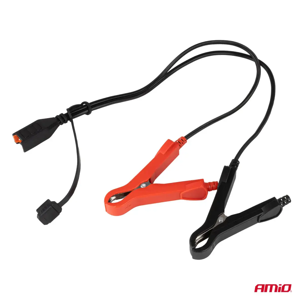 Digital battery charger AGM GEL STD LiFePo4 MAX 8A 12/24V PRO HOOK AMIO-04533