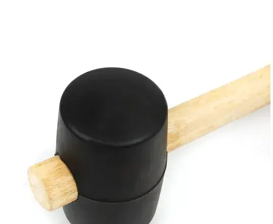 Polax gumijas āmurs ar koka rokturi| 60 mm | 450 g