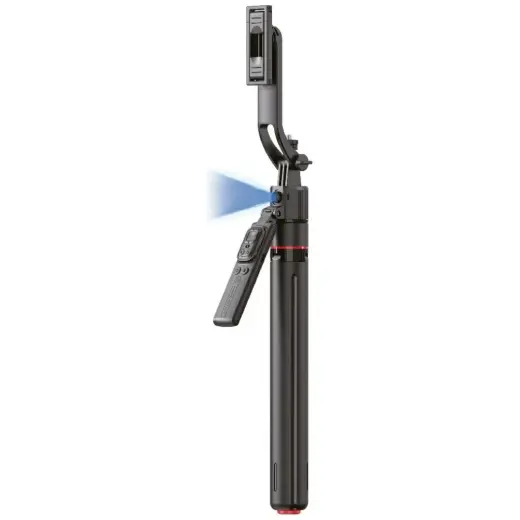 4smarts selfie stick tripod with 360° AI face tracking black