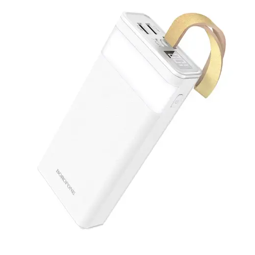 Borofone BJ18 COOLMY external battery (powerbank) | 20000 mAh | 10.5W | USB-A, Micro USB | white