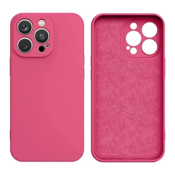 Fusion elegance fibre izturīgs silikona aizsargapvalks Samsung S911B Galaxy S23 5G rozā