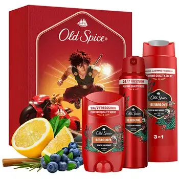 Old Spice Bearglove Anime Set -
